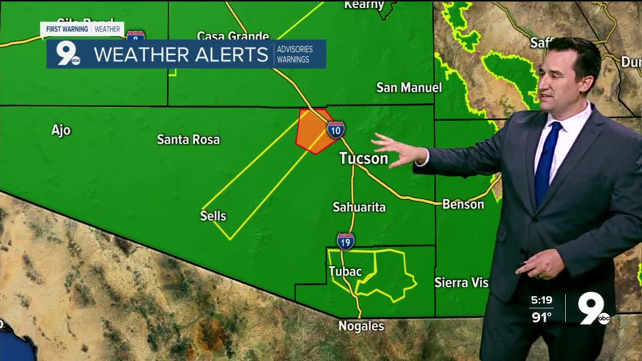 A few active monsoon days