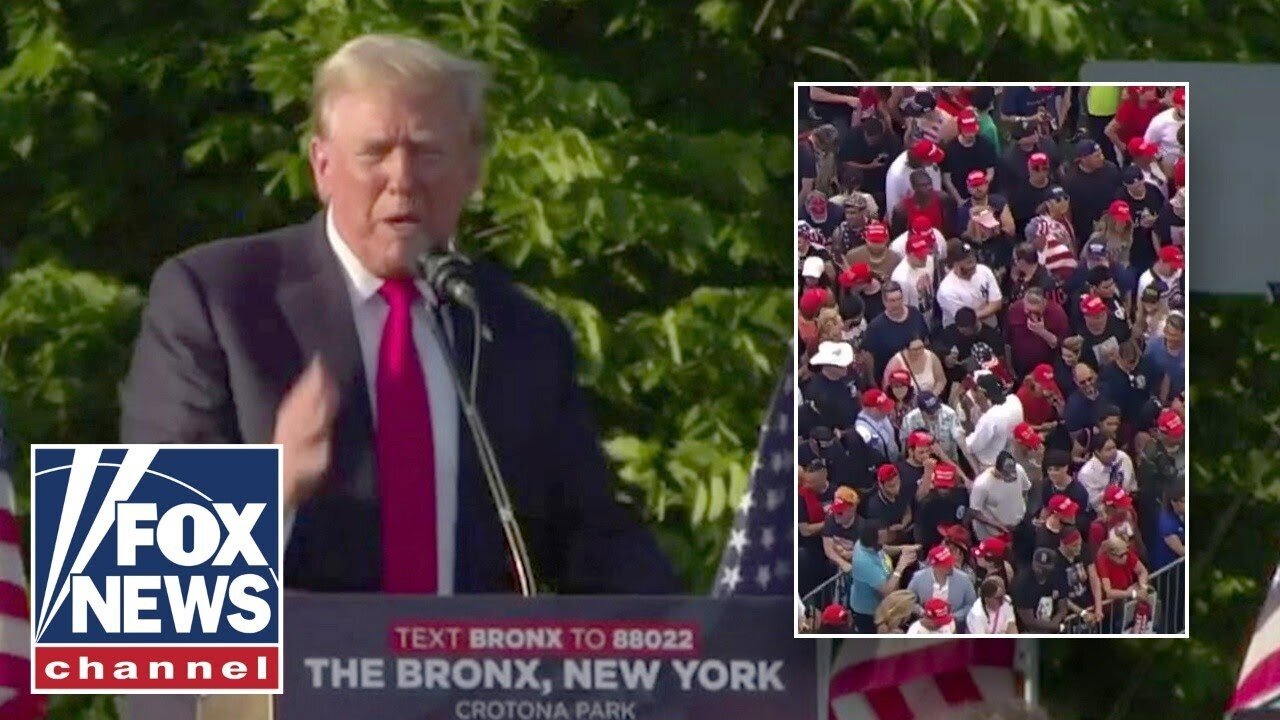 NY Dems switch party affiliation to GOP at Trump Bronx rally - Fox News