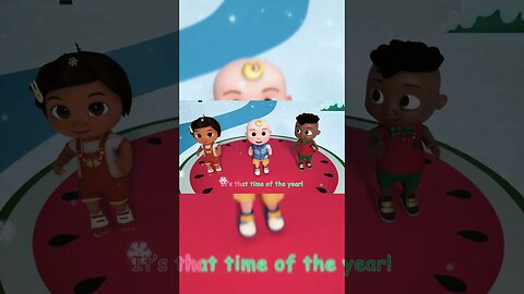 Christmas Time Dance Party Song 👶 Kids Song & Nursary Rhymes #shorts