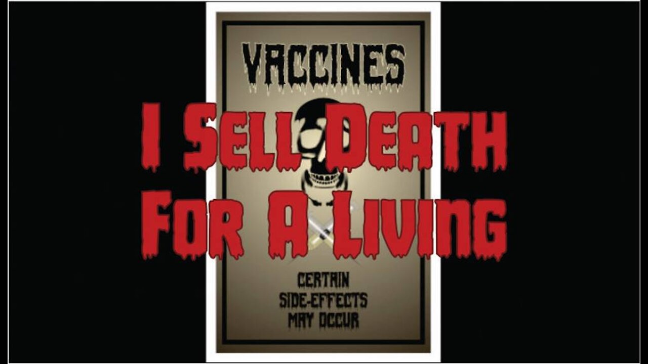 I Sell Death For A Living