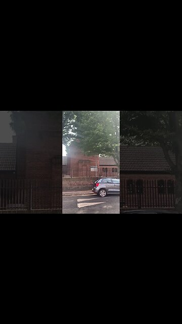 Methodist church underneath the trees -Adventists gathers inside every Saturday