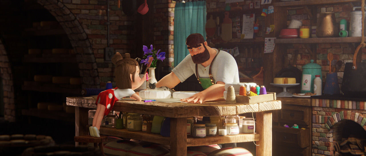 Never Give Up, Traditional Cheese Shop - Animation Short Film