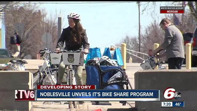 Noblesville opens bike share program with two Zagster stations