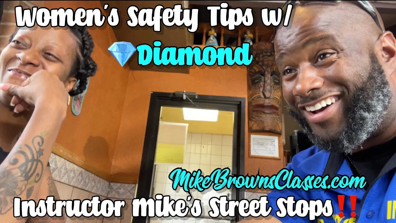 EP. 6 - Women’s Safety Tips in Chicago with Diamond | Instructor Mike’s Street Stops