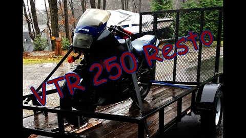 Honda Interceptor VTR 250 Buyback and restoration.
