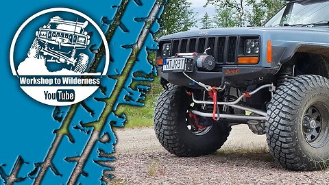 Ruffstuff Specialties RHD One Ton Steering setup on the Jeep XJ