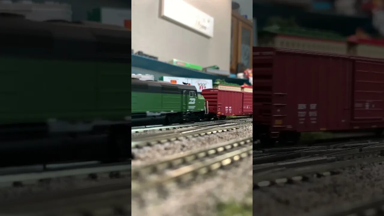 N Scale BN F45s with sound
