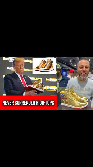 Donald Trump Philly Sneaker Con Man Bids 9k On Never Surrender High-tops