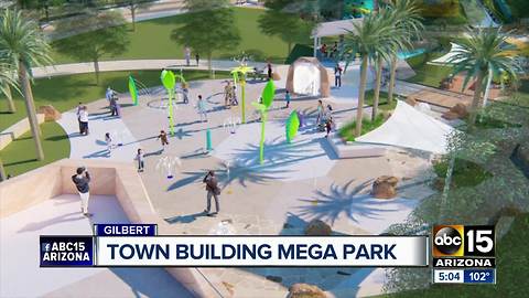 Gilbert breaks ground on brand new mega-park