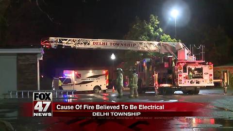 Fire at Quality Dairy in Delhi Township believed to be electrical