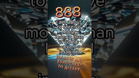 You are about to receive more Money! #angelmessage #angelnumber888 #angelnumbers #888 #8888