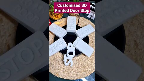 Customised 3D Printed Door Stop using Creality Ender 3 #shorts #3dprinting #doors #3dprinted