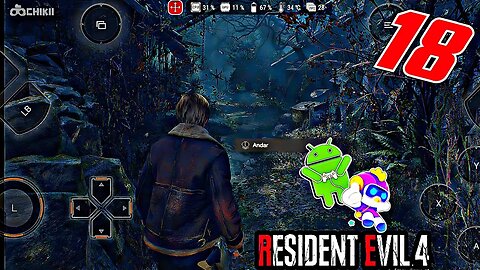 RESIDENT EVIL 4 REMAKE JOGANDO NO CELULAR| COM O APLICATIVO CHIKII EP18