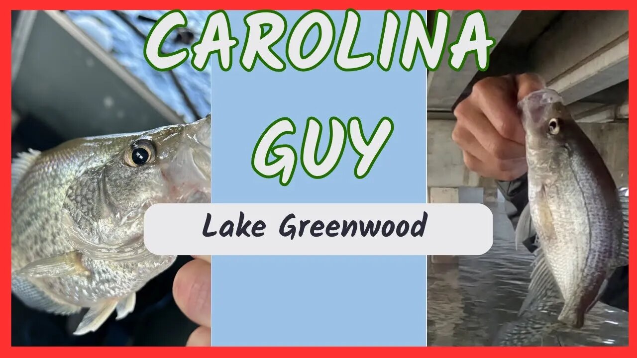 Carolina Guy | Lake Greenwood Crappie Fishing! 3/16/23