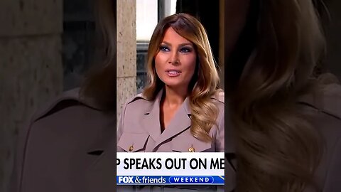 Melania Trump 'I'm used to it' Intense Hatred from the Democratic Party