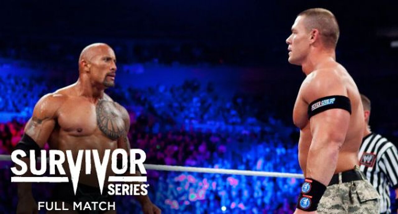 FULL MATCH - John Cena & The Rock vs. The Miz & R-Truth: Survivor Series 2011