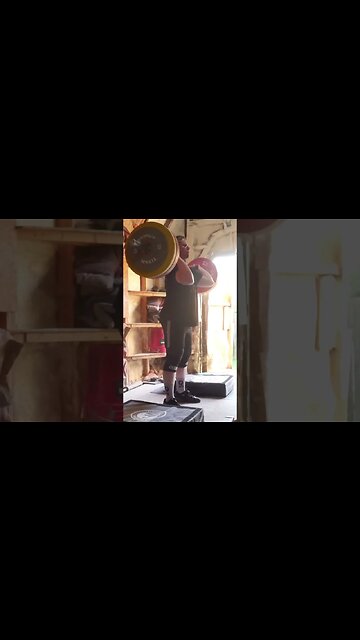111 kg / 245 lb - Push Press 2 reps