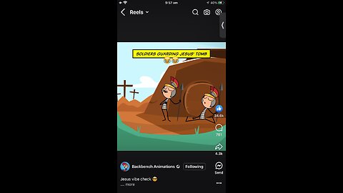 Jesus Resurrection cartoon