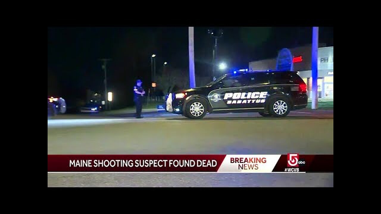 Maine Shooting Suspect Found Dead | मेन गोलीबारी का संदिग्ध मृत पाया गया