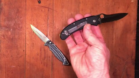 WHY the HOLE? Spyderco's C49 RARE! Offer at end of video.