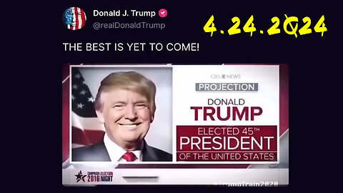 The Best is Yet to Come 4.24.2Q24 - The World is Watching