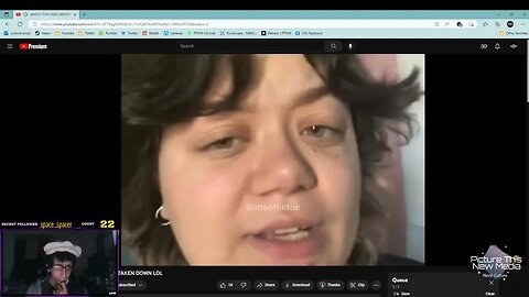 Reaction: @SensitiveSoci3ty15's video on a Therianthropist | PTNM #tiktokcringe #twitchclip