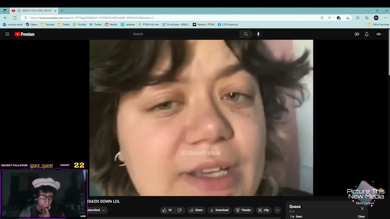 Reaction: @SensitiveSoci3ty15's video on a Therianthropist | PTNM #tiktokcringe #twitchclip