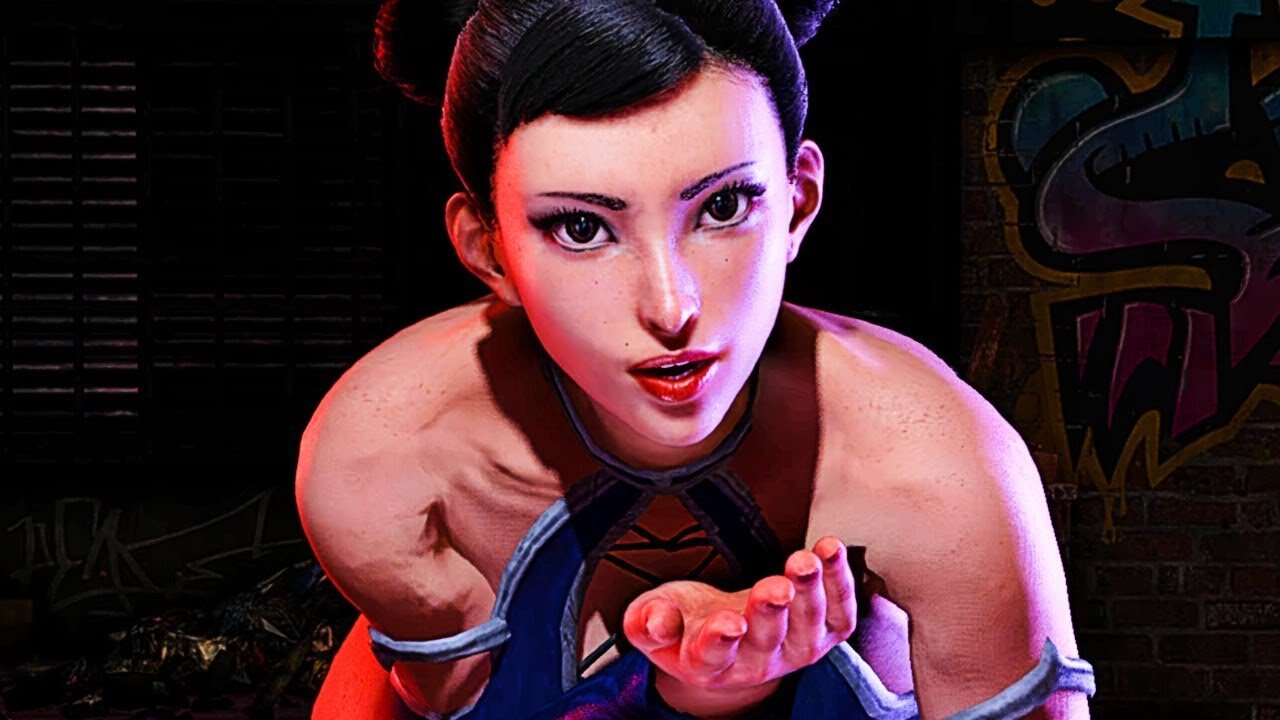 Chun-Li Kitana swap to A.K.I. - Street Fighter 6 MOD 4K