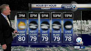 Monday night forecast