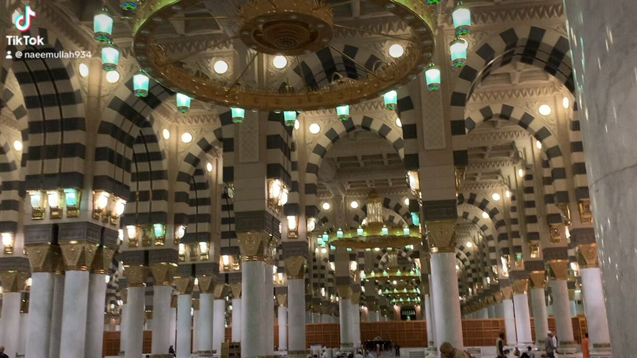 Masjid Nabwi Madina Monawara Fajar prayer Amazing Video 2024