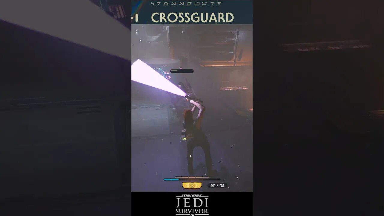 Master Of The Crossguard Lightsaber #shorts