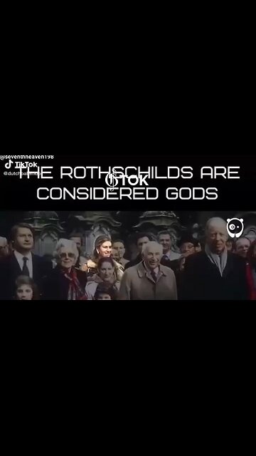 Rothschild's think they are gods
