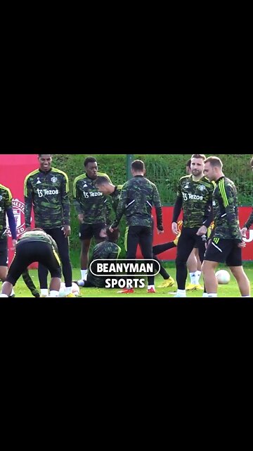 Fred TAKES OUT Ronaldo on his return to training 😳