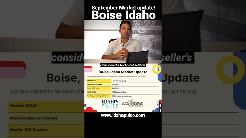 Is the housing market in Boise Idaho strong or crashing? 🏡💪 #idaho #realtor #shorts