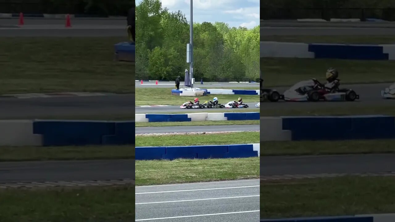 Fighting for podium! #gokart #racing