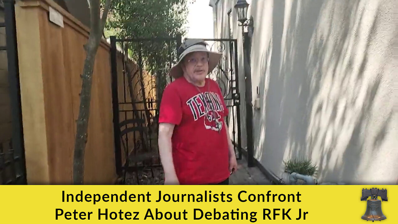 Independent Journalists Confront Peter Hotez About Debating RFK Jr