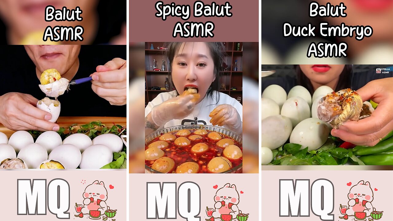 Yummy Balut ASMR compilation