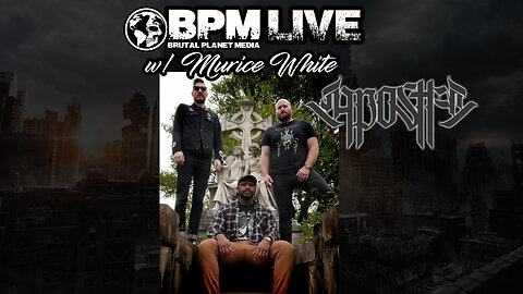 BPM Live w/ Murice White of Apostle