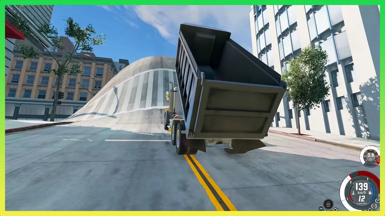 TruckFails | Giant Bulge In The City #218 | BeamNG.Drive |TrucksFails