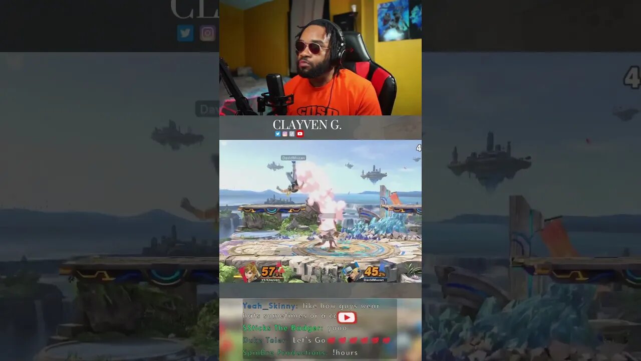 THIS IS THE FACE OF A STRESSED MAN IN SMASH ULTIMA