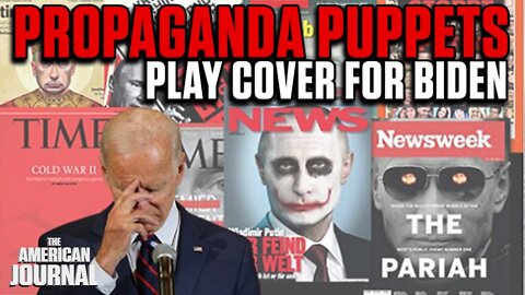 Propaganda Puppets Play Cover for Biden