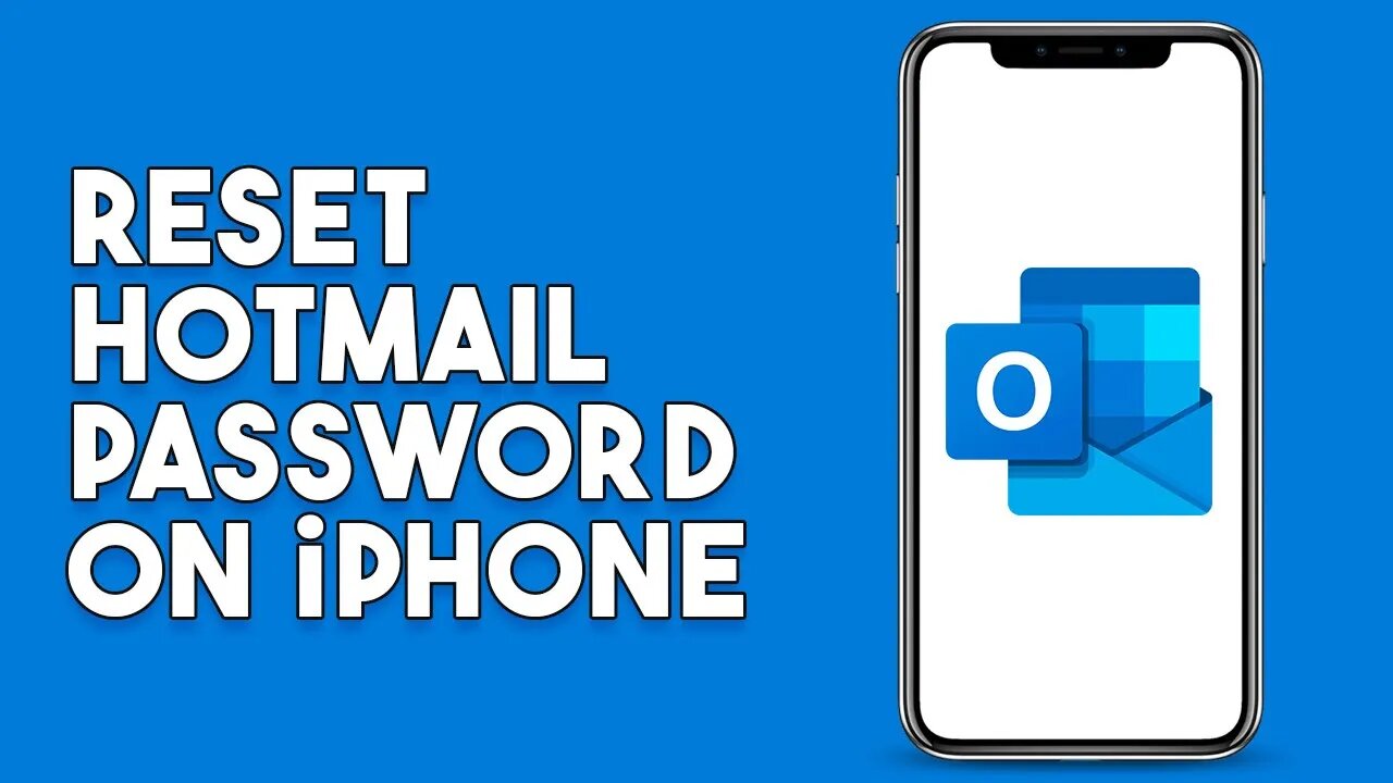 How To Reset Hotmail Password On Iphone (2023)