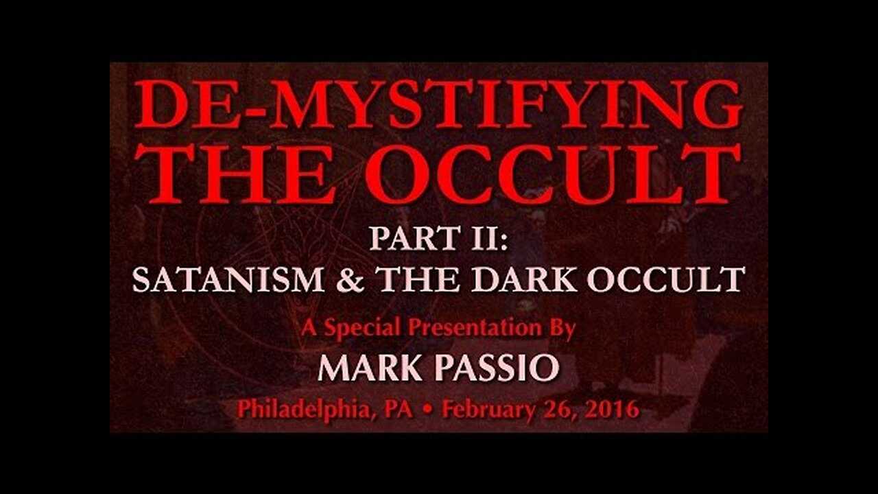 Mark Pasio Decoding The Cult of Baal - Satanism and the Dark Occoult! [Feb 6, 2016]