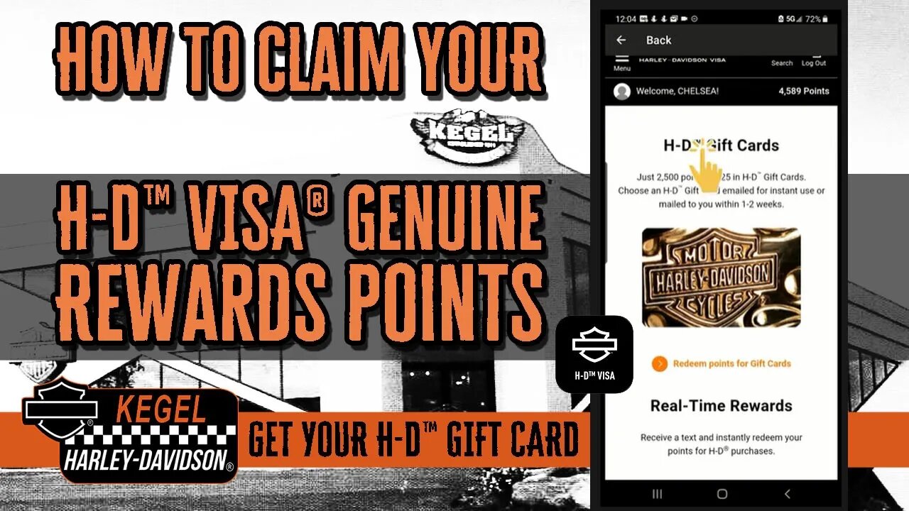 How to Redeem Harley-Davidson Visa Chrome Cash - Kegel Harley-Davidson