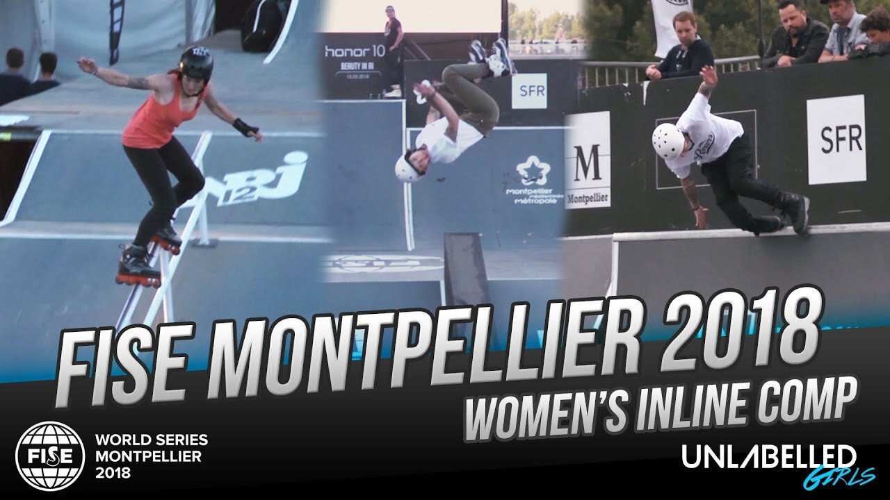 Women's Inline Comp at FISE WORLD Montpellier 2018