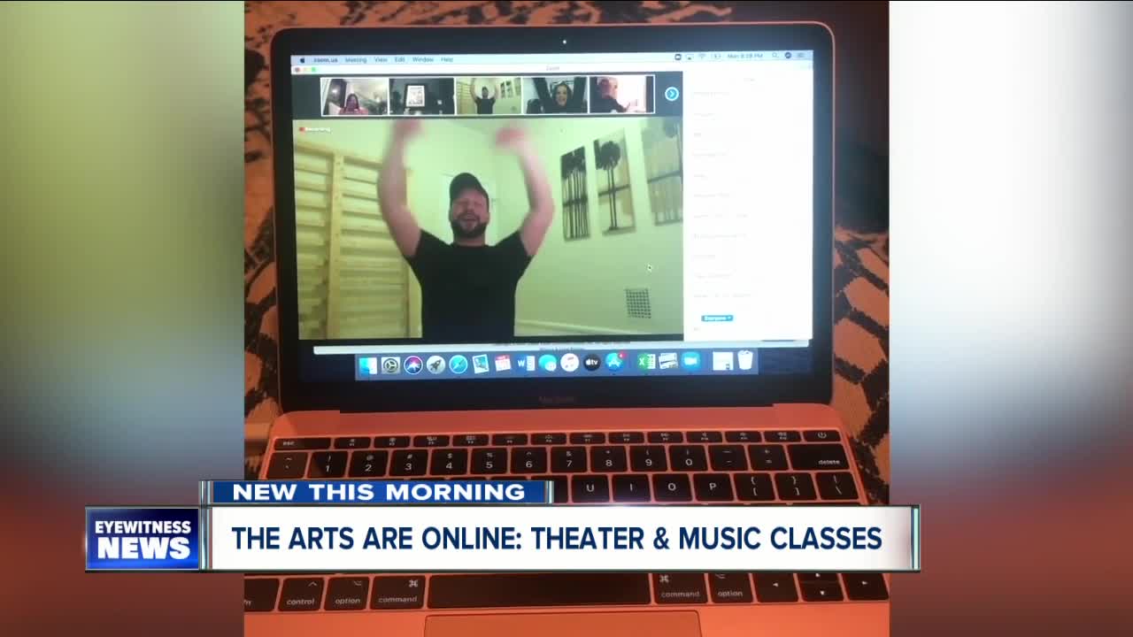 "The show will go on" local theater and music studios offering online classes