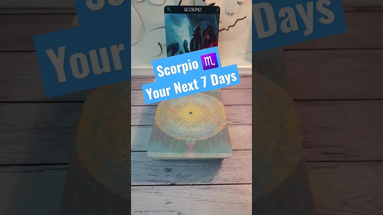 Scorpio Guidance | Your Next 7 Days #shorts #scorpio #tarotreading