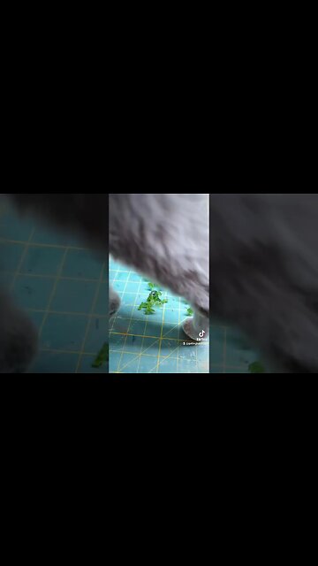 First Orks printed, with a lil happy accident! #3dprinting #warhammer #orks