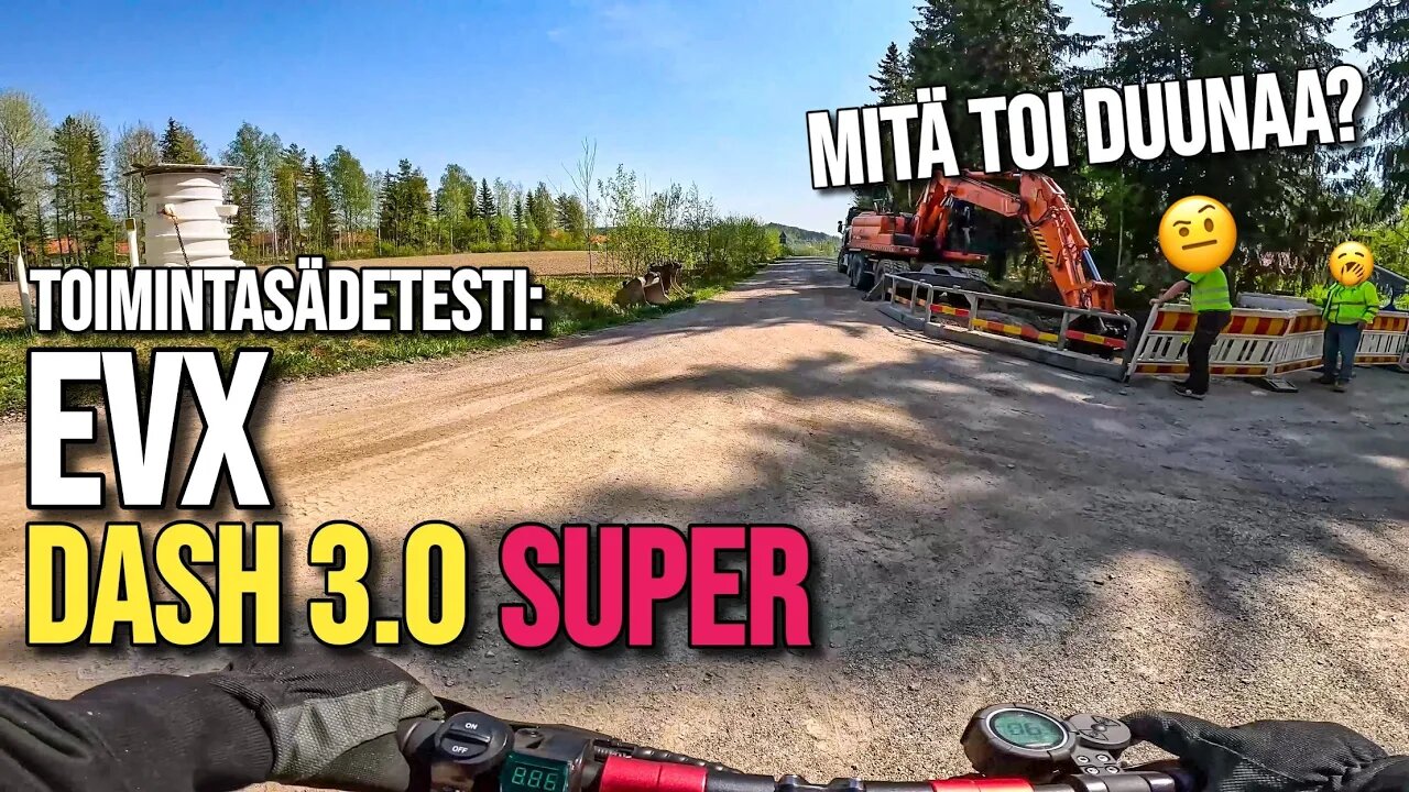 Ajan kunnes akku loppuu | Toimintasädetesti: EVX Dash 3.0 Super