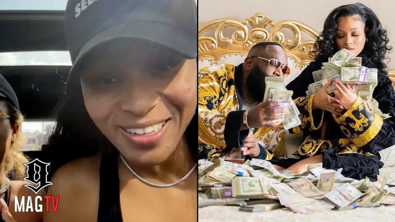 "His Stomach Is Built Wit Money" Pretty Vee Responds To Trolls Askin About Her & Rick Ross! 😘